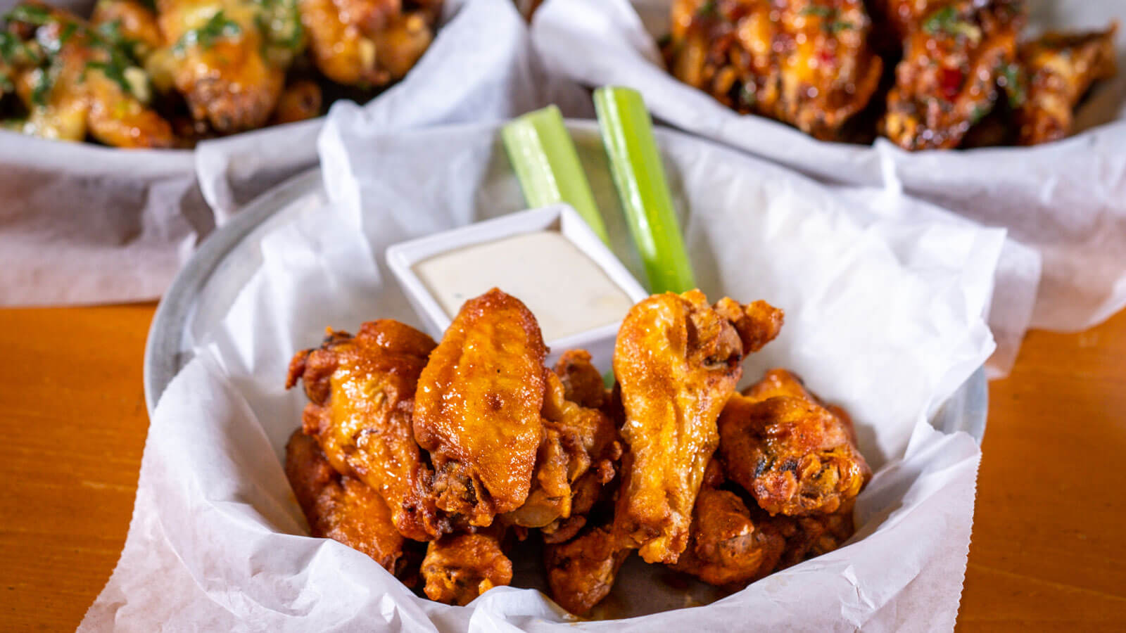 Spicy Wings from MJ23 Sports Bar & Grill - Desktop Gallery